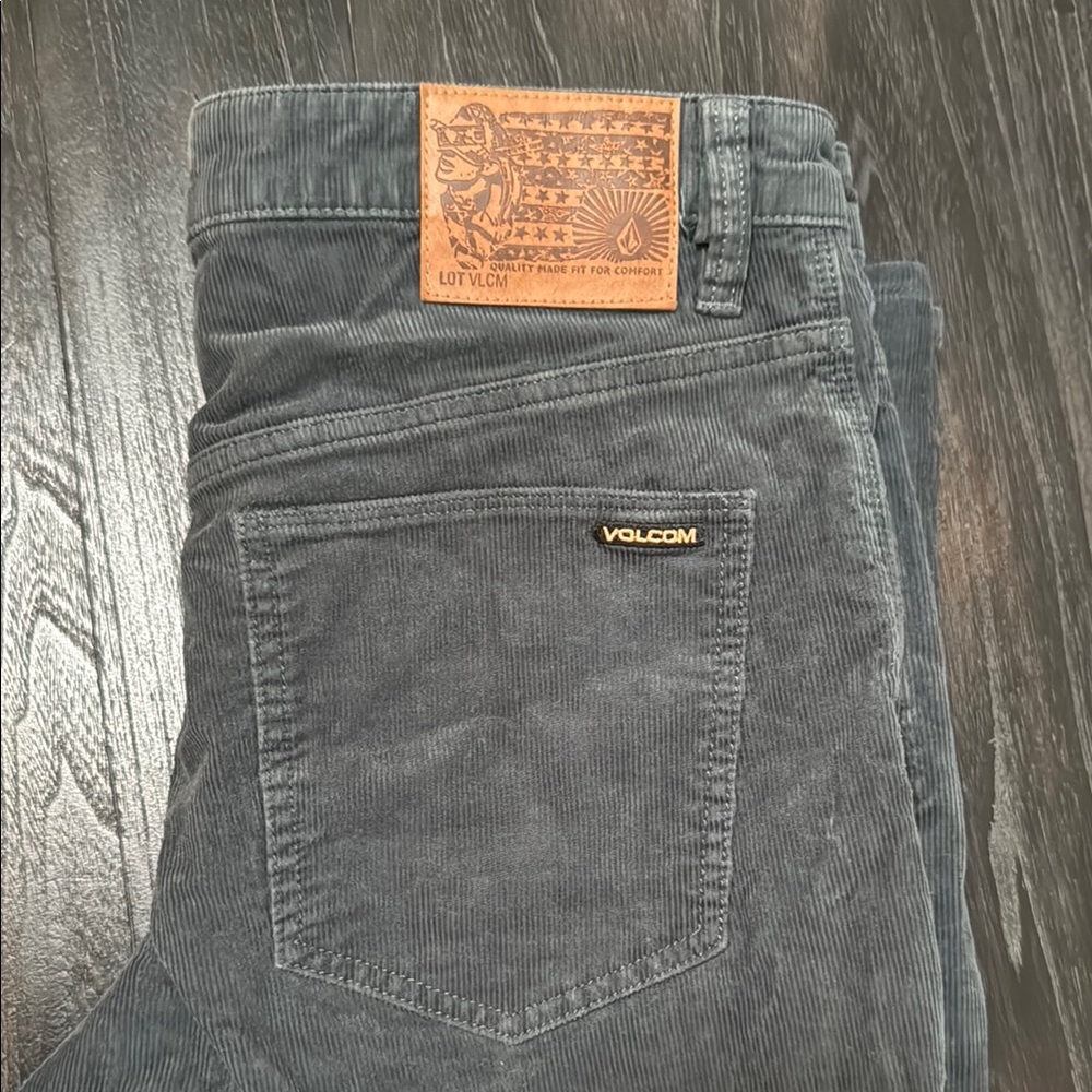 Volcom Gray Corduroy Pants